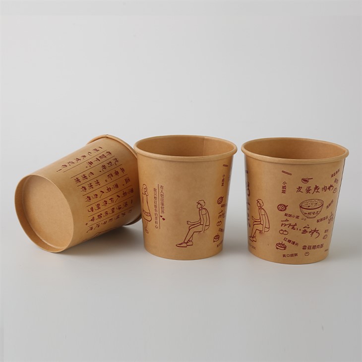 Food Grade Kraft Paper Soup Container